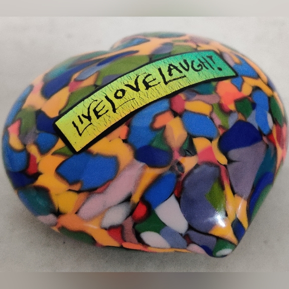 Signed Mad Art Paperweight Art Glass - Picture 3 of 12